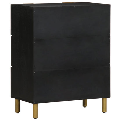 Sideboard Schwarz 60x33x75 cm Holzwerkstoff