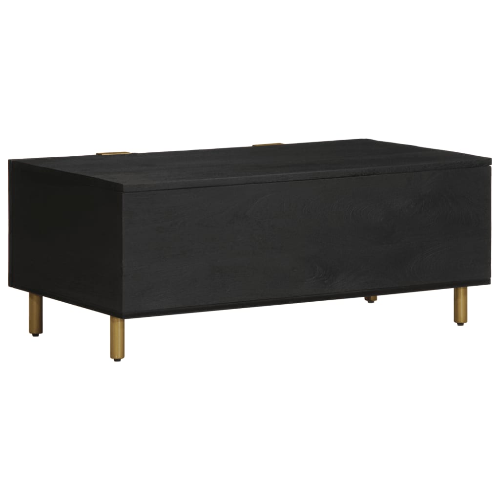 Couchtisch Schwarz 100x54x40 cm Holzwerkstoff