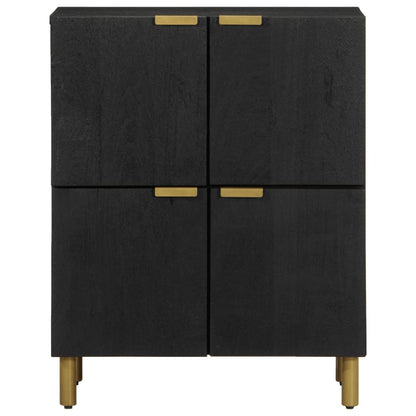 Sideboard Schwarz 60x33x75 cm Holzwerkstoff