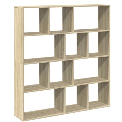 Bücherregal Sonoma-Eiche 132x29x141,5 cm Holzwerkstoff