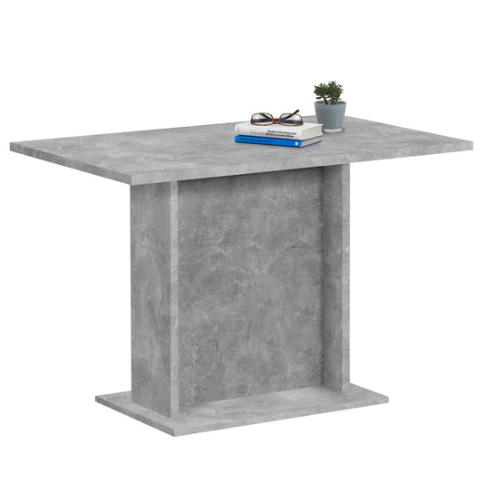 FMD dining table 110 cm concrete grey