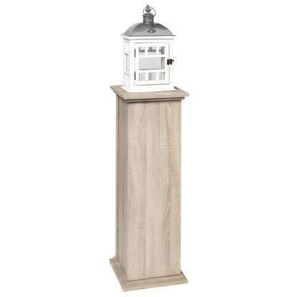 FMD Beistelltisch mit Tür 88,5 cm Eichenbraun