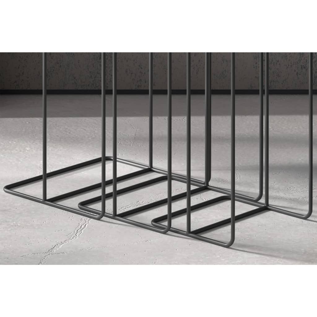 Rousseau 3-tlg. Beistelltisch-Set Covera Metall Mehrfarbig