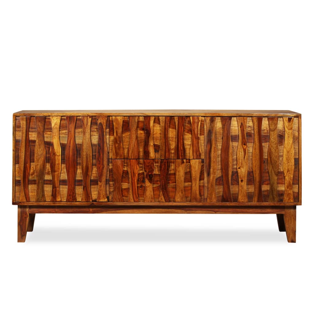 Sideboard solid wood rosewood 160x45x70 cm
