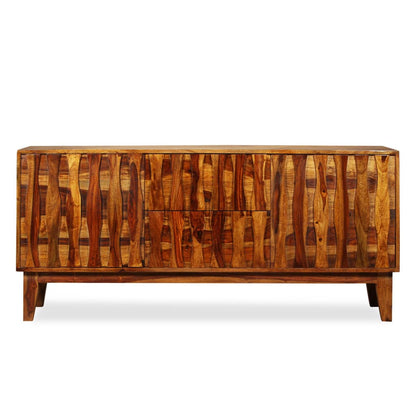 Sideboard solid wood rosewood 160x45x70 cm