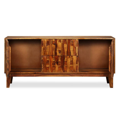 Sideboard solid wood rosewood 160x45x70 cm