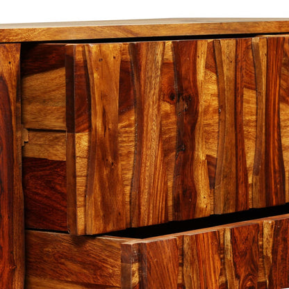 Sideboard solid wood rosewood 160x45x70 cm