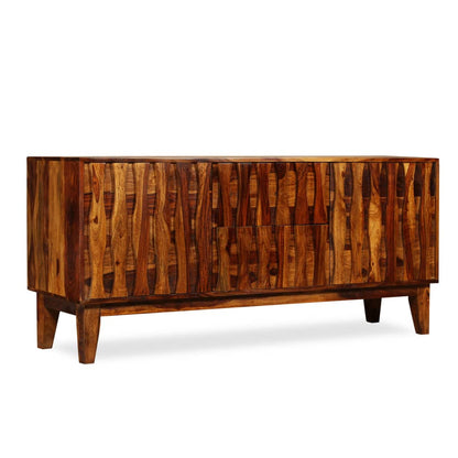 Sideboard solid wood rosewood 160x45x70 cm