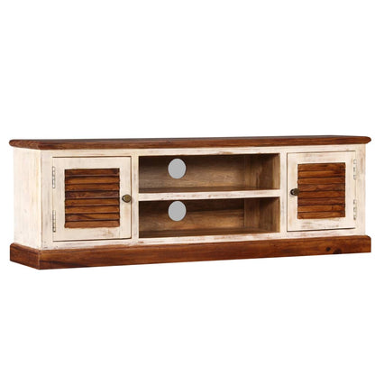 TV-Schrank Massivholz Palisander Mango 120x30x40 cm