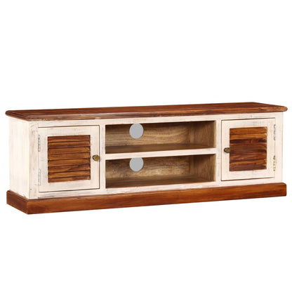 TV-Schrank Massivholz Palisander Mango 120x30x40 cm