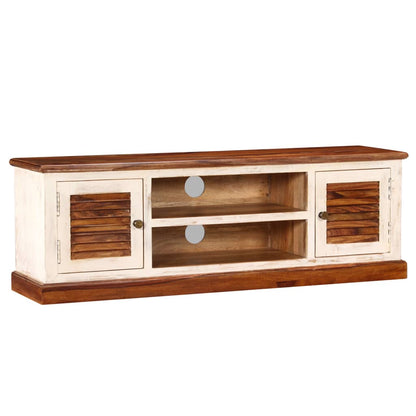 TV-Schrank Massivholz Palisander Mango 120x30x40 cm