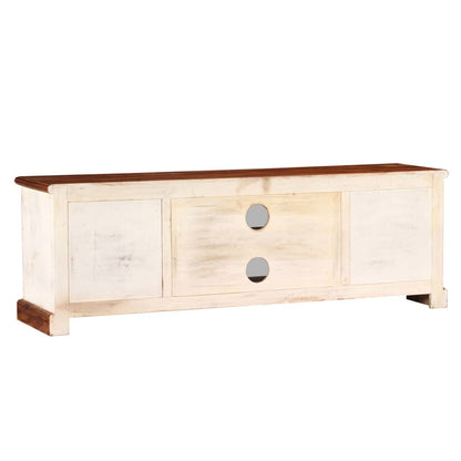 TV-Schrank Massivholz Palisander Mango 120x30x40 cm