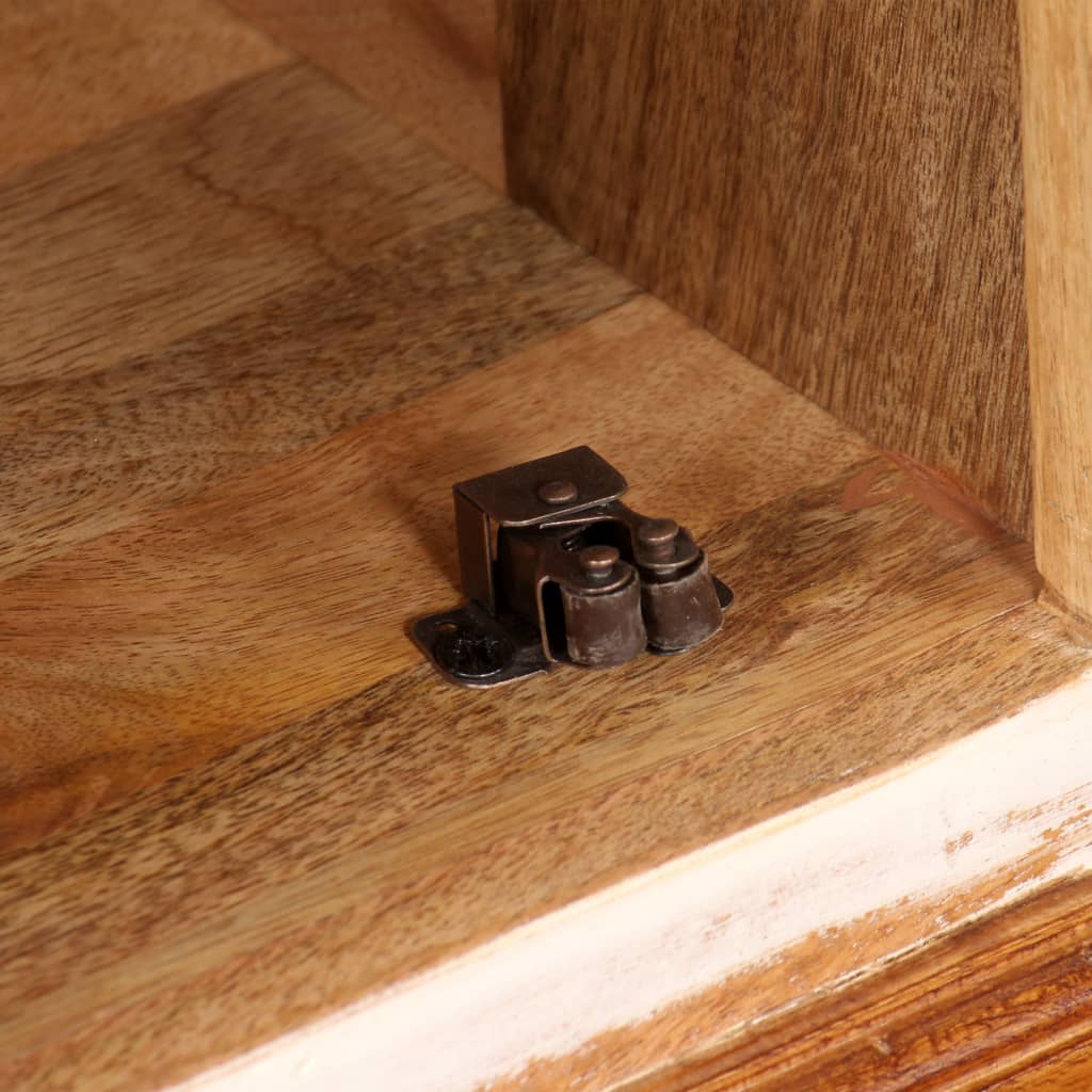 TV-Schrank Massivholz Palisander Mango 120x30x40 cm