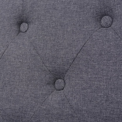 3-seater sofa fabric grey