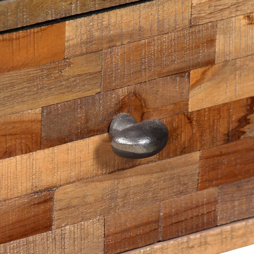 Side cabinet 6 drawers Recycled solid teak 70x30x76 cm