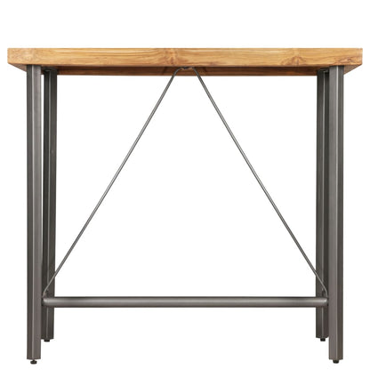 Bar table Recycled solid teak wood 120 x 58 x 106 cm