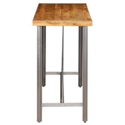 Bar table Recycled solid teak wood 120 x 58 x 106 cm