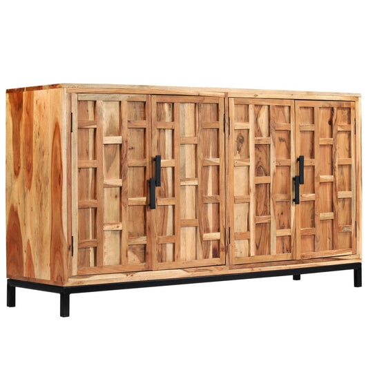 Sideboard Massivholz Akazie 145x40x80 cm