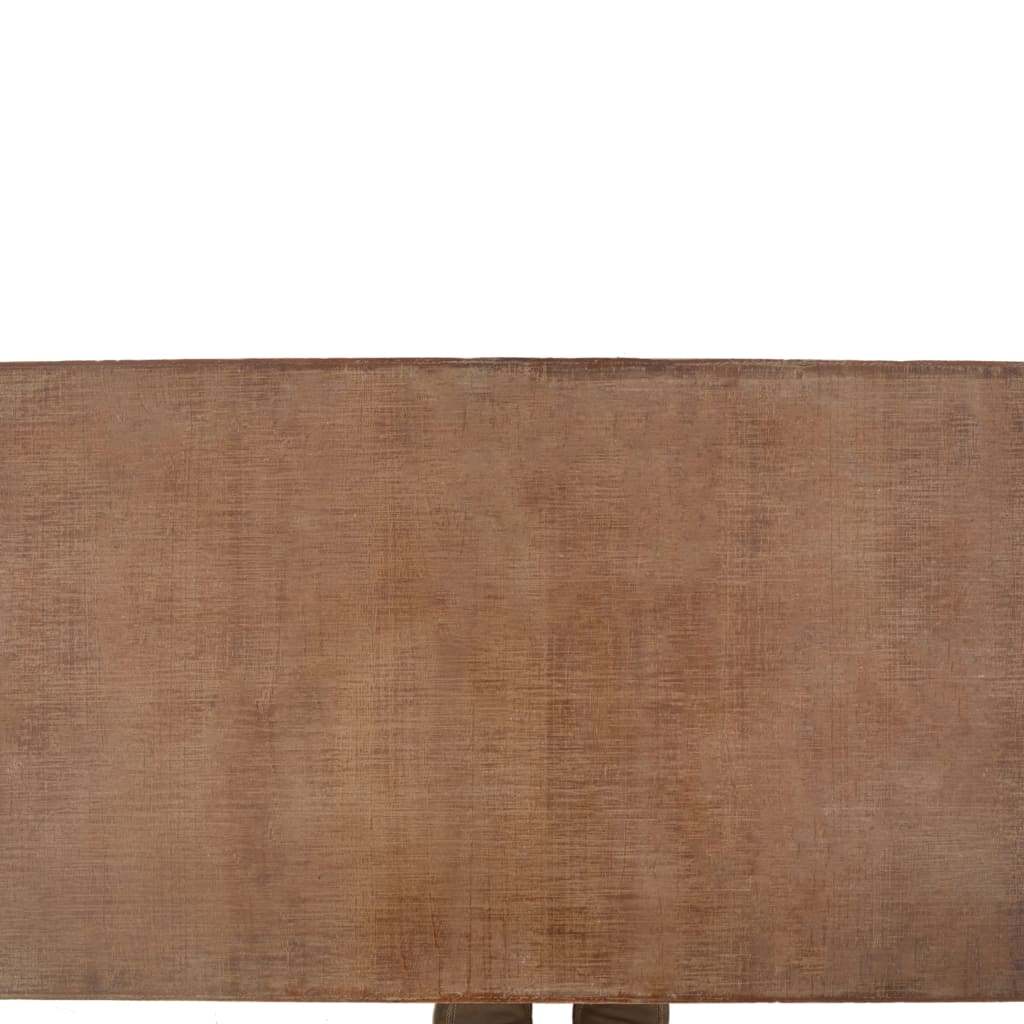 Coffee table solid fir wood 91 x 51 x 38 cm brown