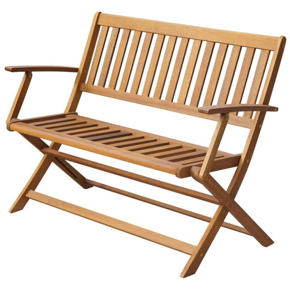 Garden bench 120 cm solid acacia wood