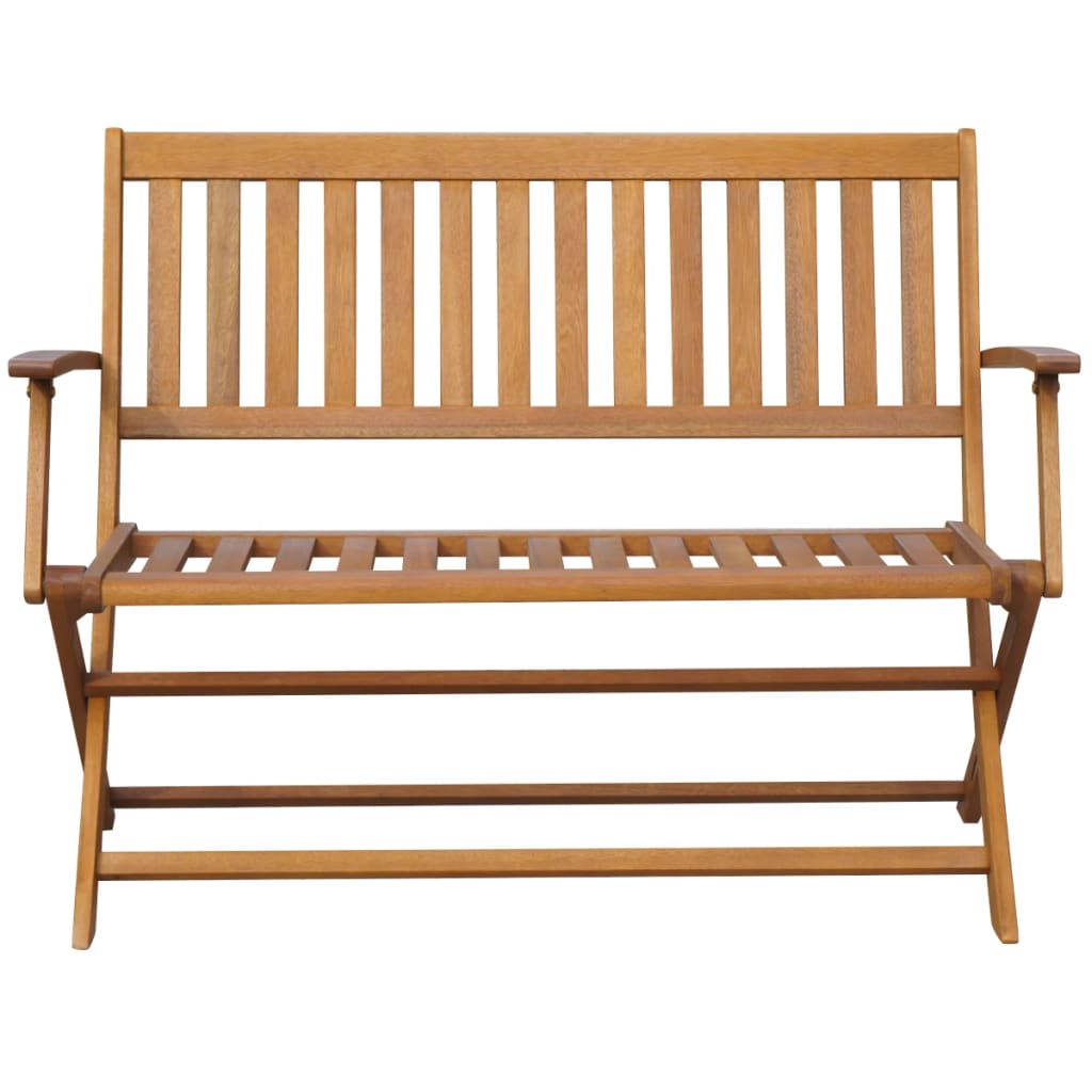 Garden bench 120 cm solid acacia wood