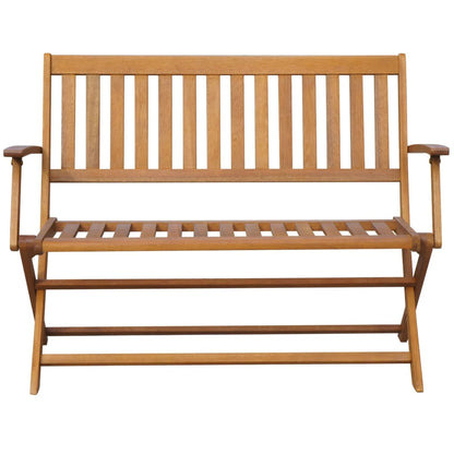 Garden bench 120 cm solid acacia wood