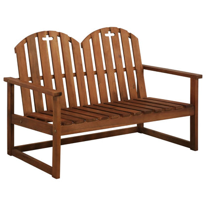 4-piece garden lounge set solid acacia wood