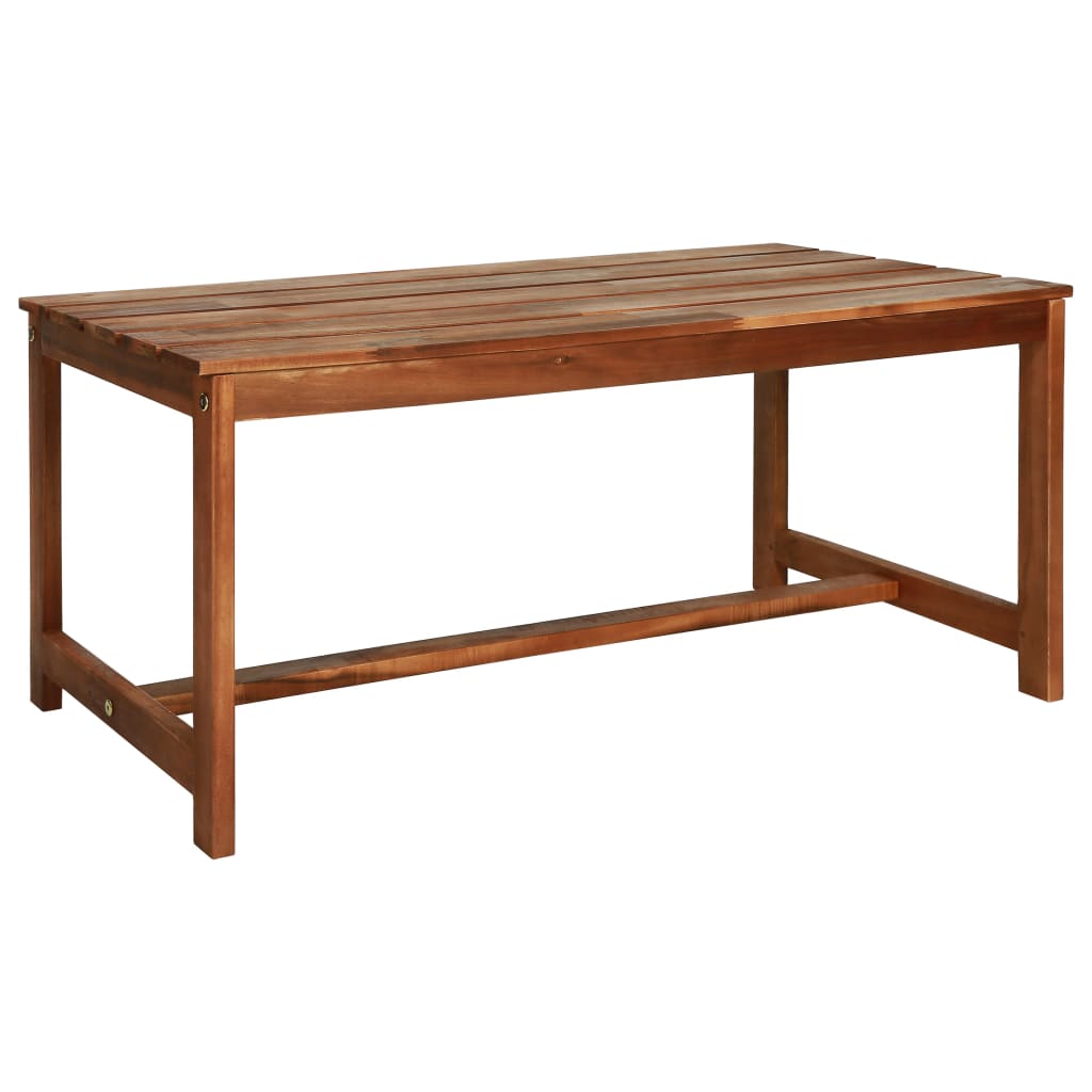 4-piece garden lounge set solid acacia wood