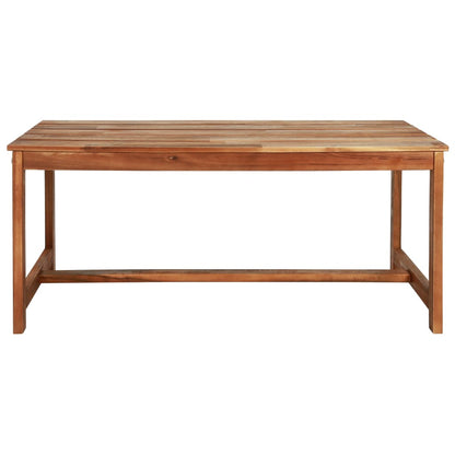 4-piece garden lounge set solid acacia wood