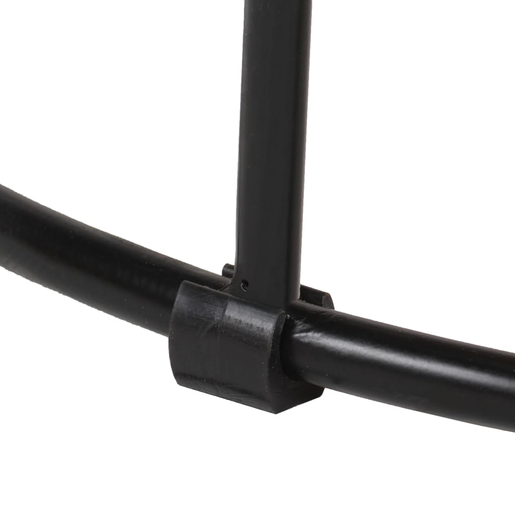 Stol za kavu puno mango drvo i čelik 50 x 40 cm