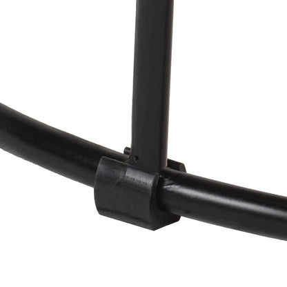 Stol za kavu puno mango drvo i čelik 50 x 40 cm