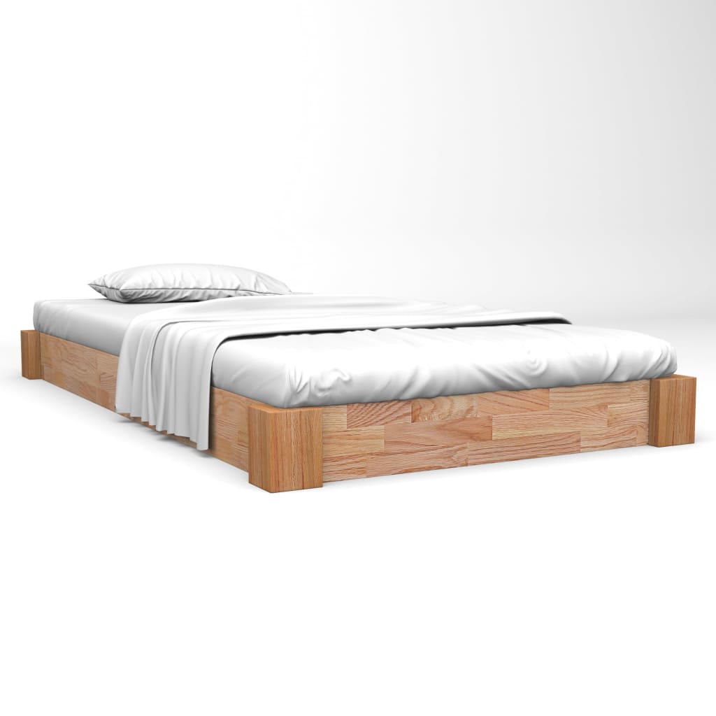 Solid oak bed 160x200 cm