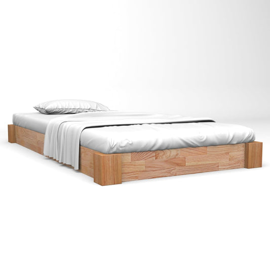 Solid oak bed 160x200 cm