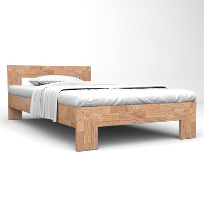 Solid oak bed 160x200 cm