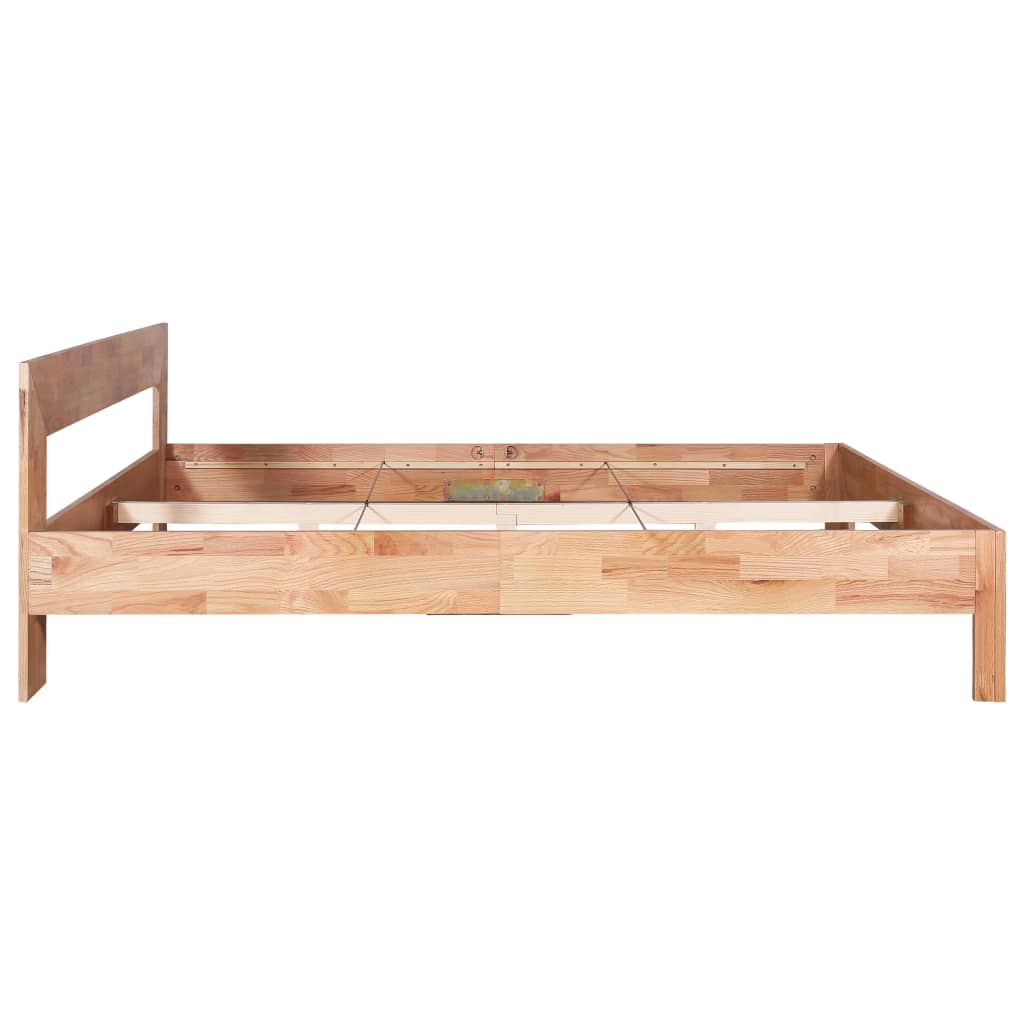 Solid oak bed 160x200 cm