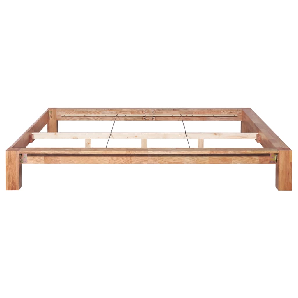 Solid oak bed 160x200 cm
