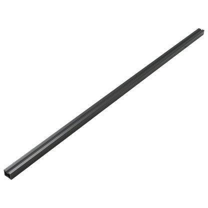 WPC Hohlkammer Terrassendielen mit Zubehör 35 m² 4 m Teak