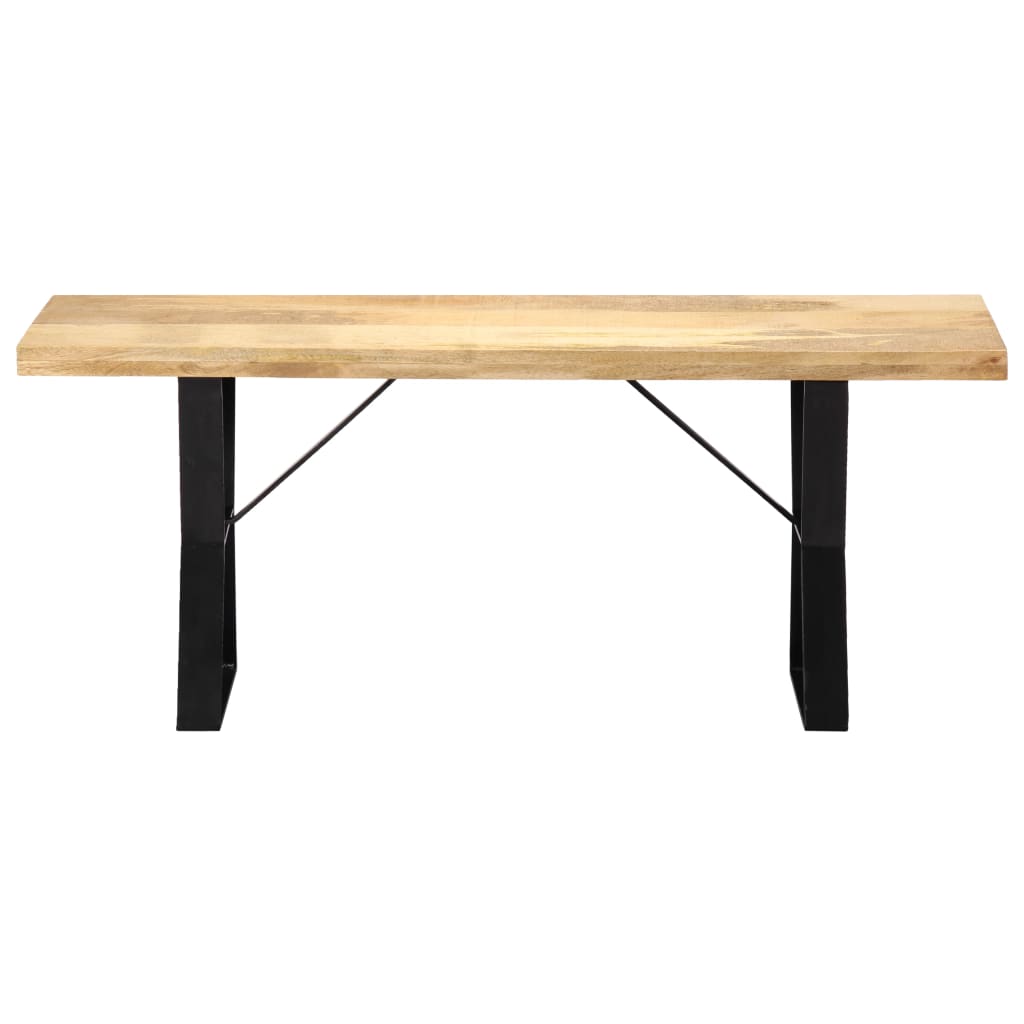 Bench 110 cm solid mango wood