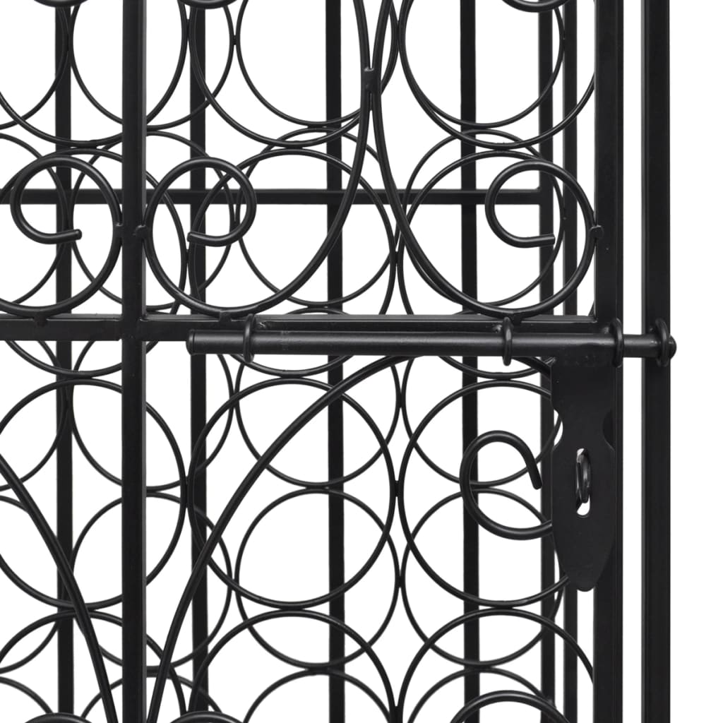 Bottle rack for 28 bottles metal