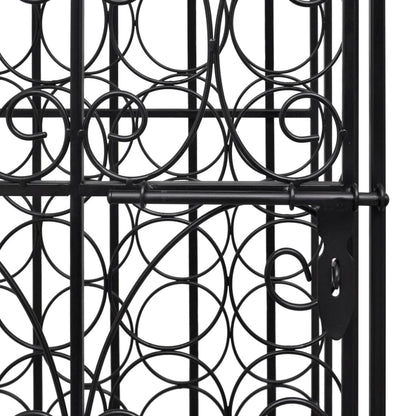 Bottle rack for 28 bottles metal