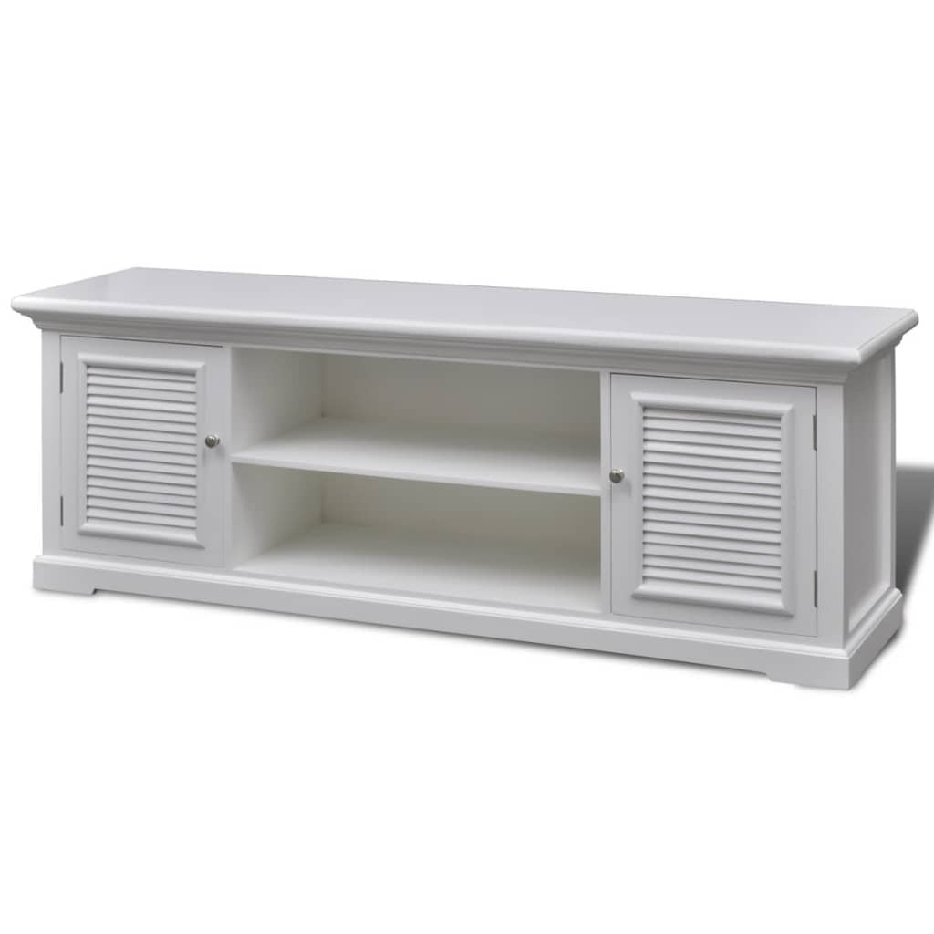 TV cabinet white wood
