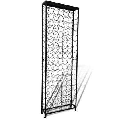 Bottle rack for 108 bottles metal