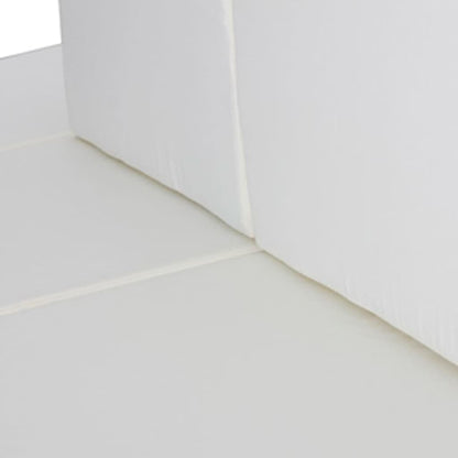 6 kom. Vrtna garnitura za sjedenje s jastucima od poliratana crne boje