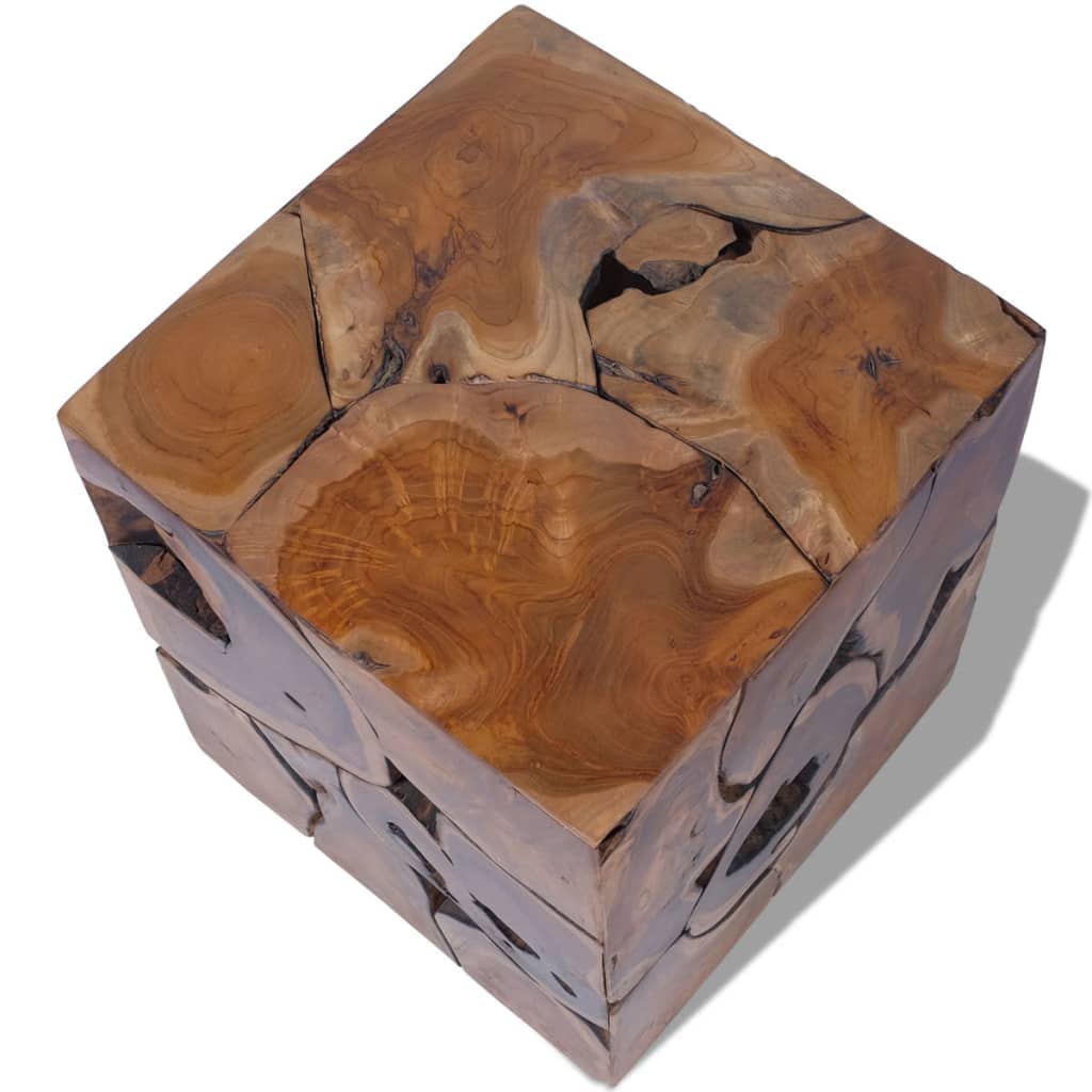 Stool solid wood teak