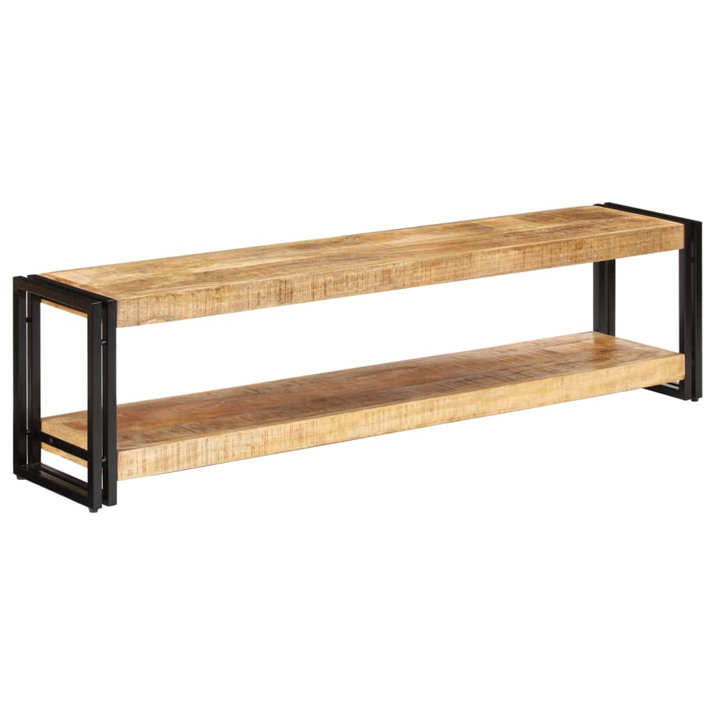 TV-Schrank 150x30x40 cm Massivholz Mango