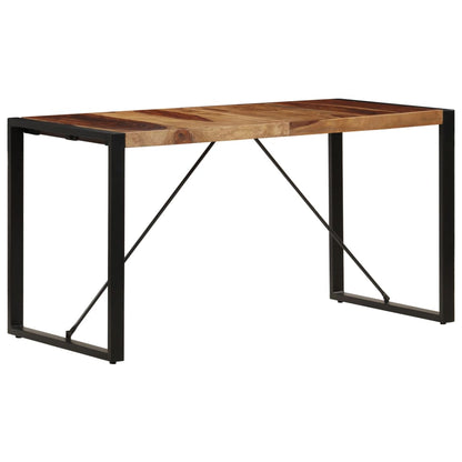 Dining table 140 x 70 x 75 cm solid wood
