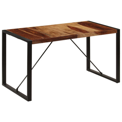 Dining table 140 x 70 x 75 cm solid wood