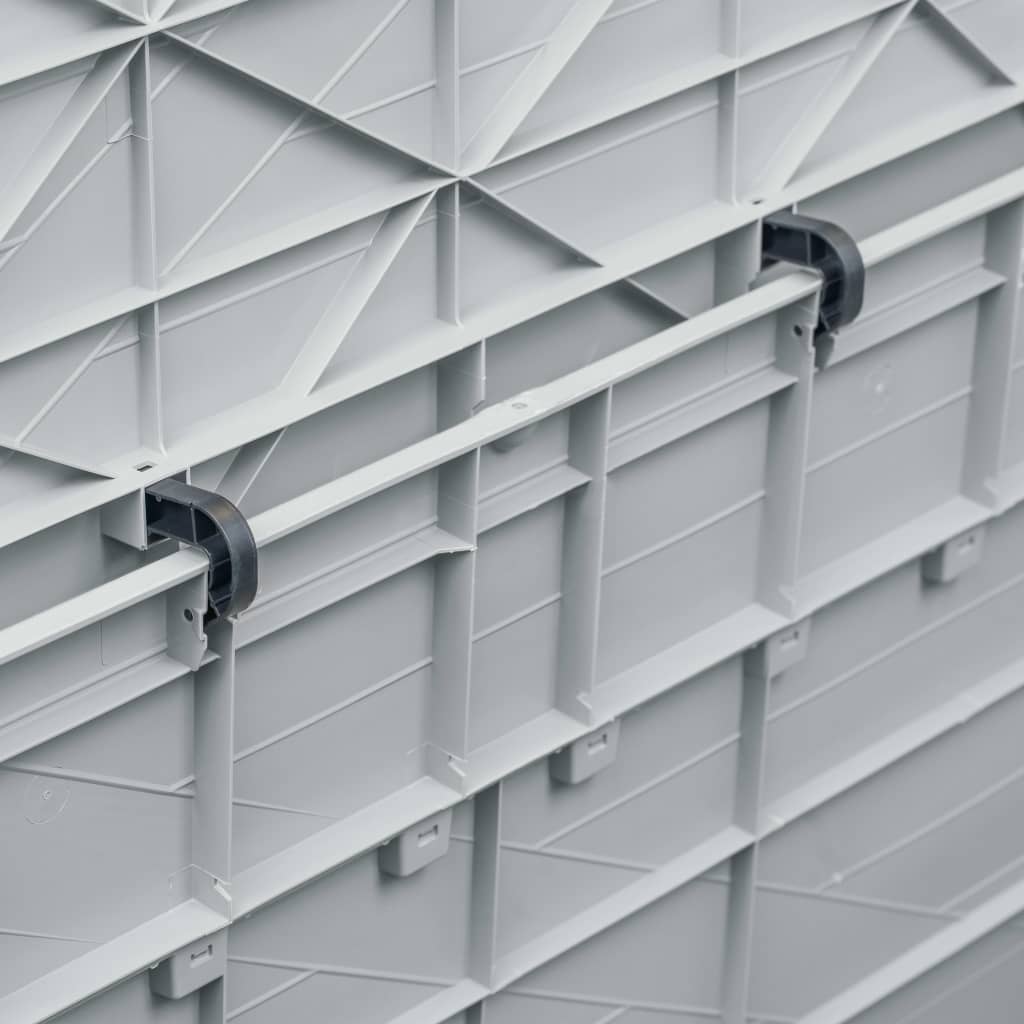 Vrtna kutija za odlaganje 420 L svijetlo siva