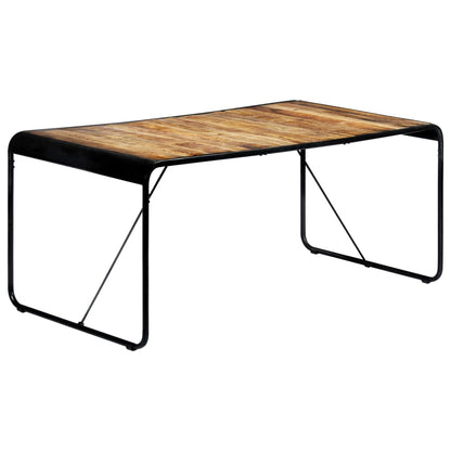 Dining table 180 x 90 x 76 cm Rough solid mango wood