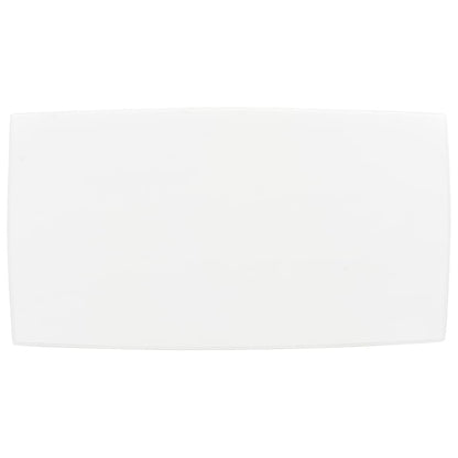 Couchtisch Weiß 110x60x40 cm Kiefer Massivholz